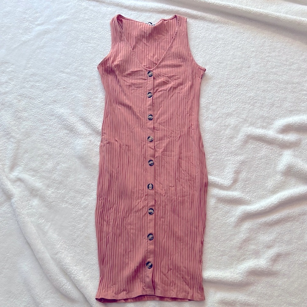 Fashion Nova button up dress 1X